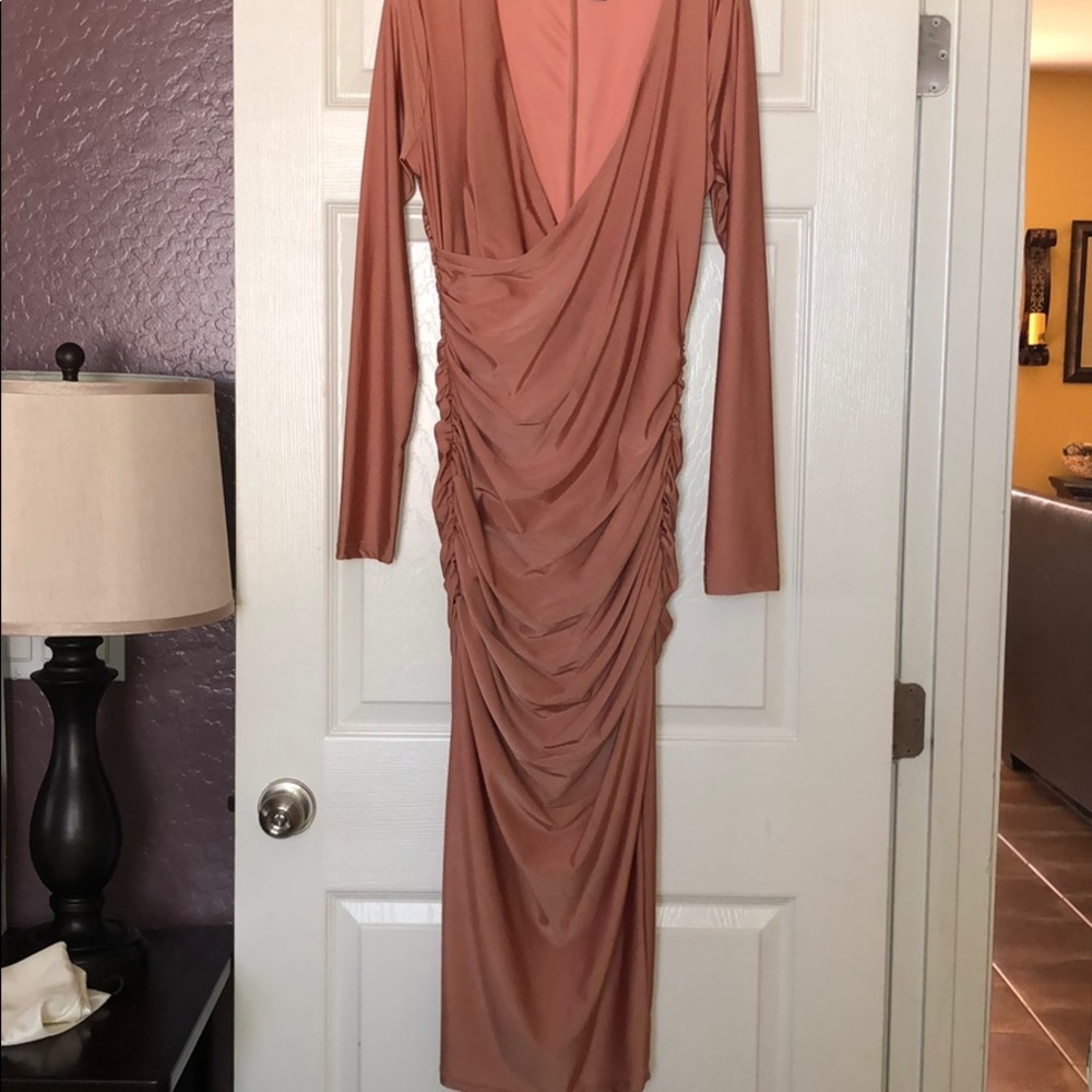 Dress- long sleeve thick material